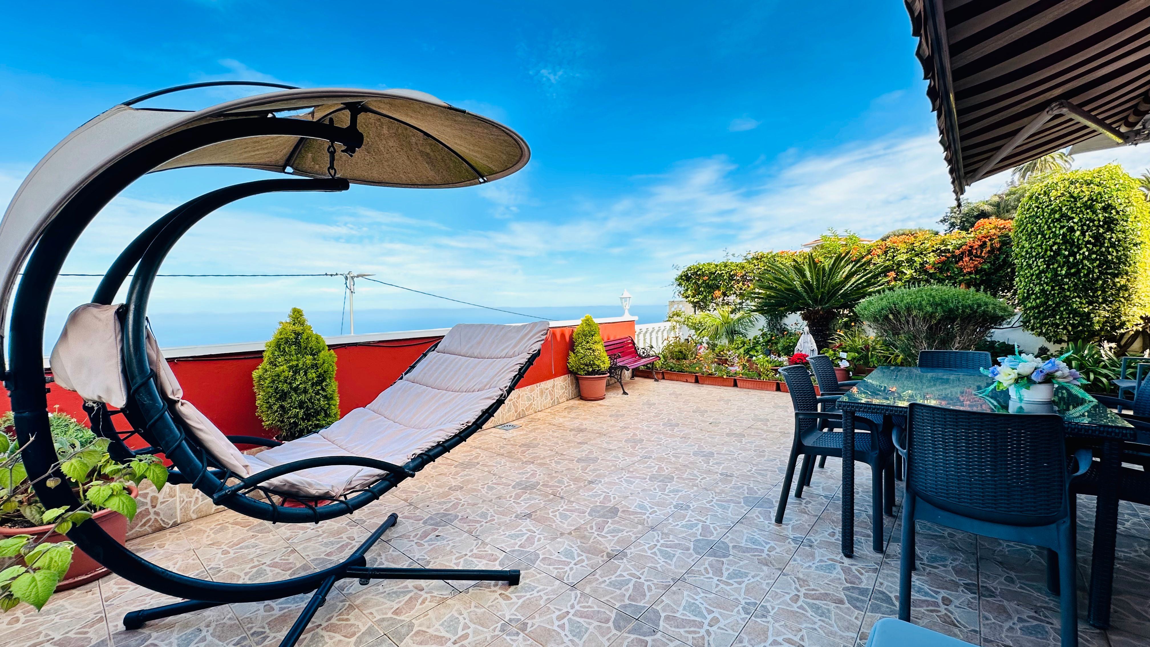 Terrace of House or chalet for sale in Santa Úrsula  with Furnished and Jacuzzi
