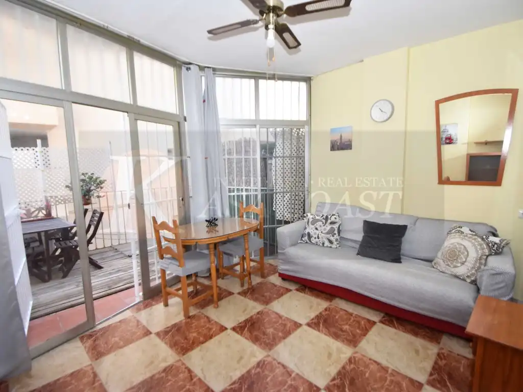 Wohnzimmer von Wohnung zum Verkauf in Fuengirola mit Terrasse