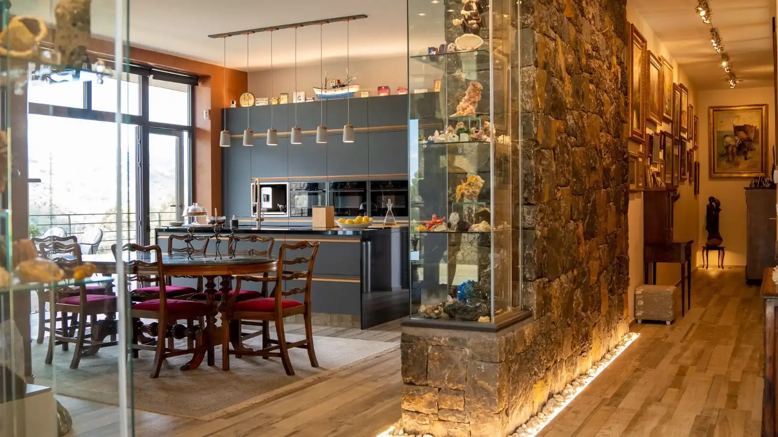 Comedor de Casa o chalet en venta en El Castell de Guadalest con Aire acondicionado, Calefacción y Jardín privado