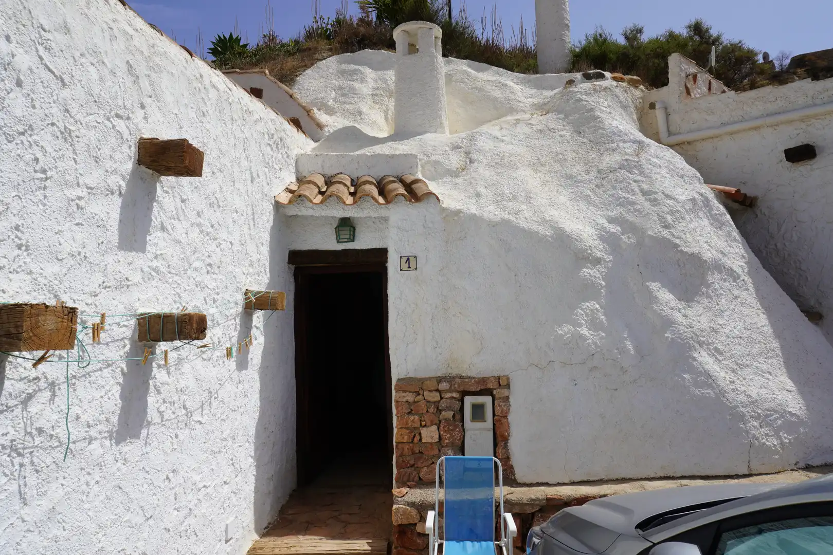 Vista exterior de Casa o xalet en venda en Terque amb Terrassa, Moblat i Rentadora
