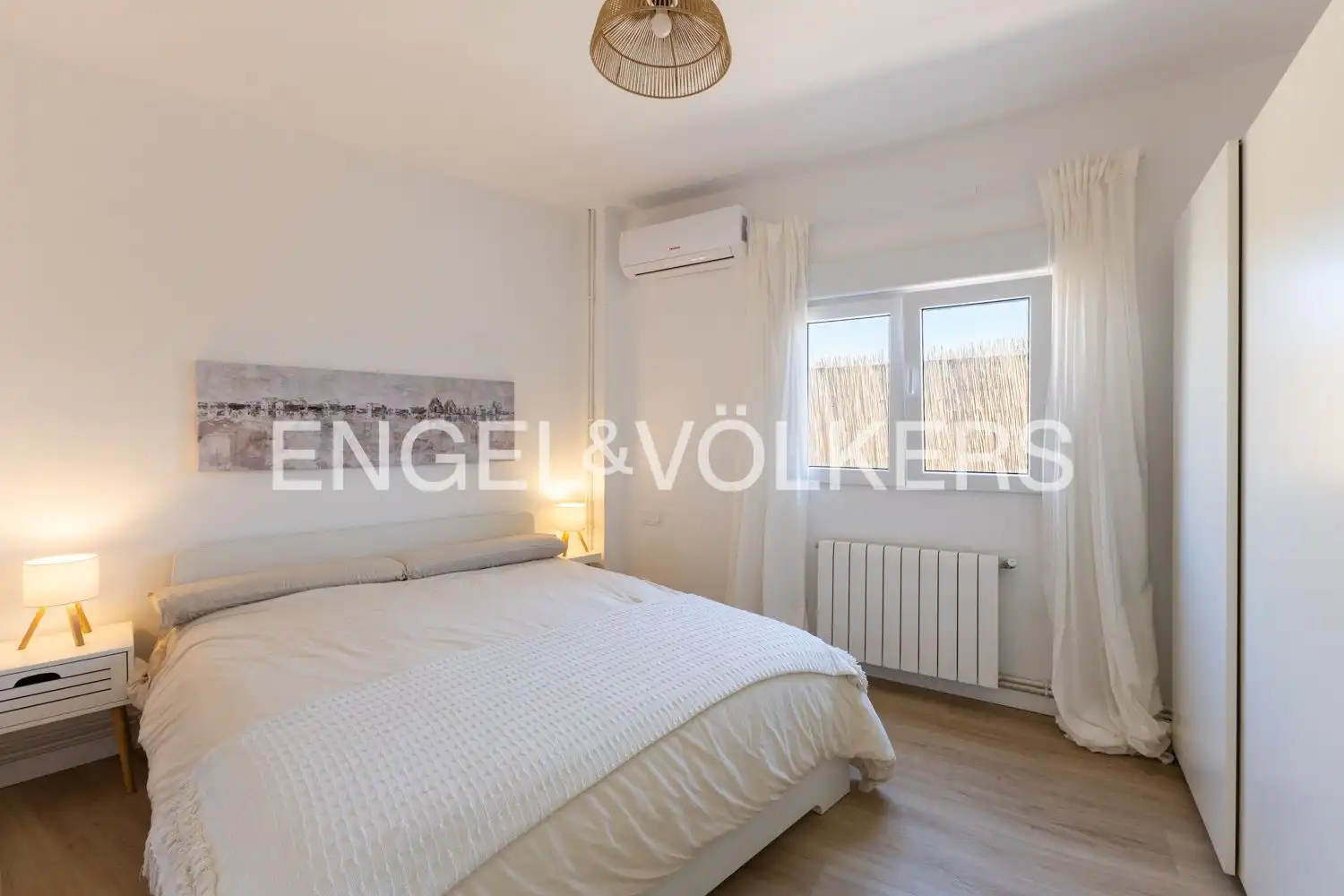 Bedroom of Houses for rent in Alboraya  with Air Conditioner, Heating and Private garden