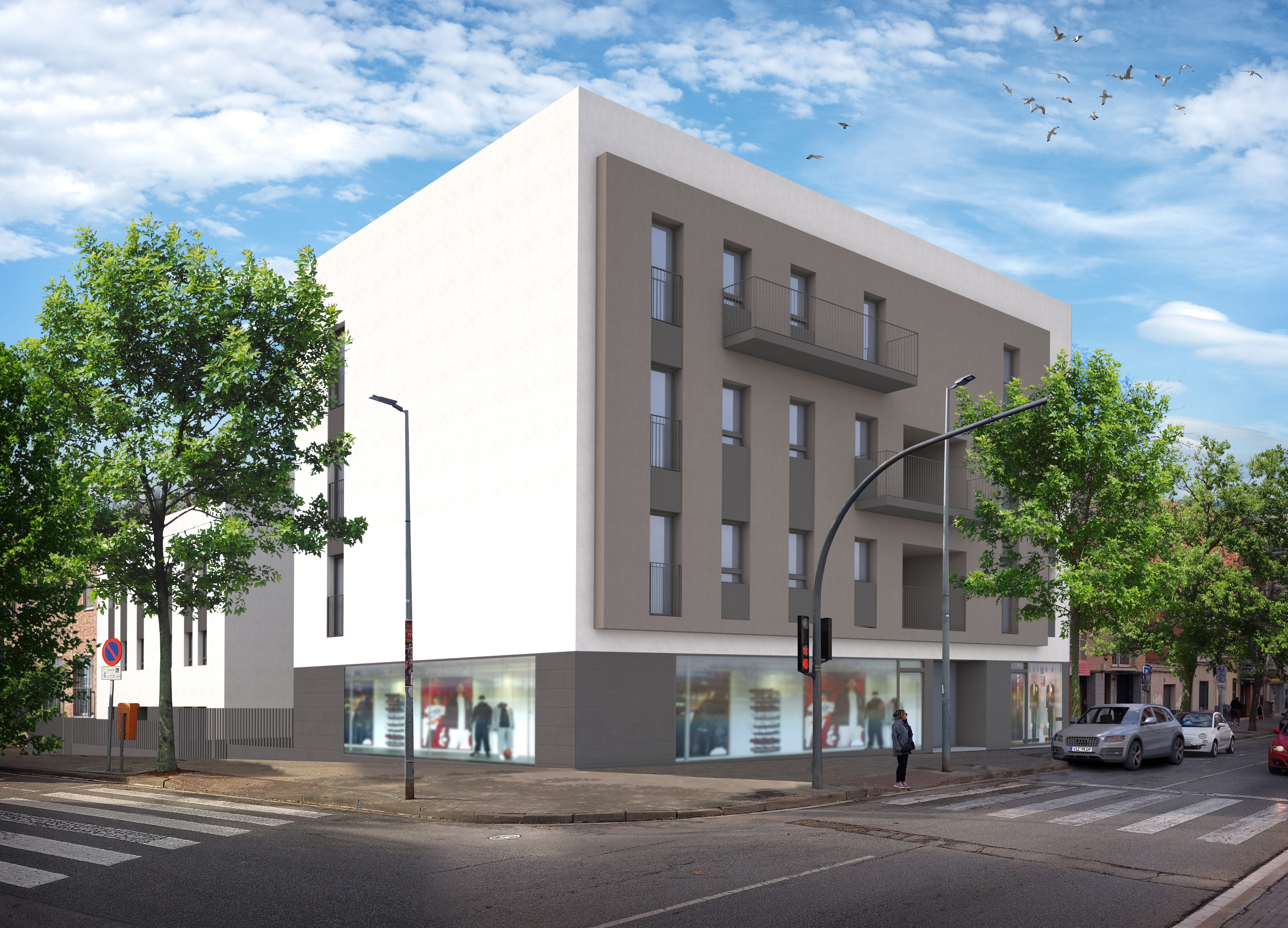 Vista exterior de Dúplex en venda en Terrassa amb Aire condicionat, Calefacció i Parquet