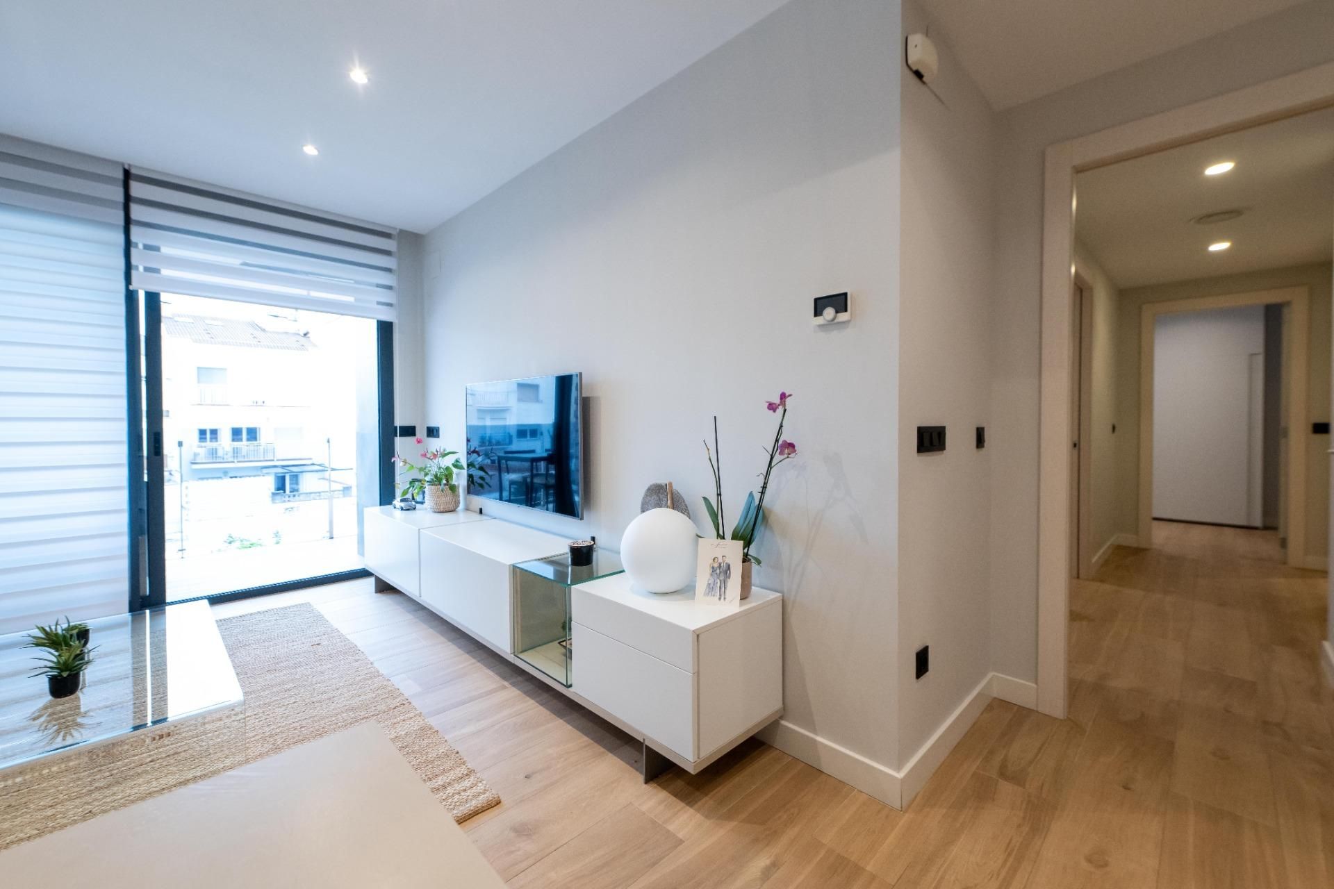 Living room of Flat for sale in Calella  with Air Conditioner, Heating and Terrace