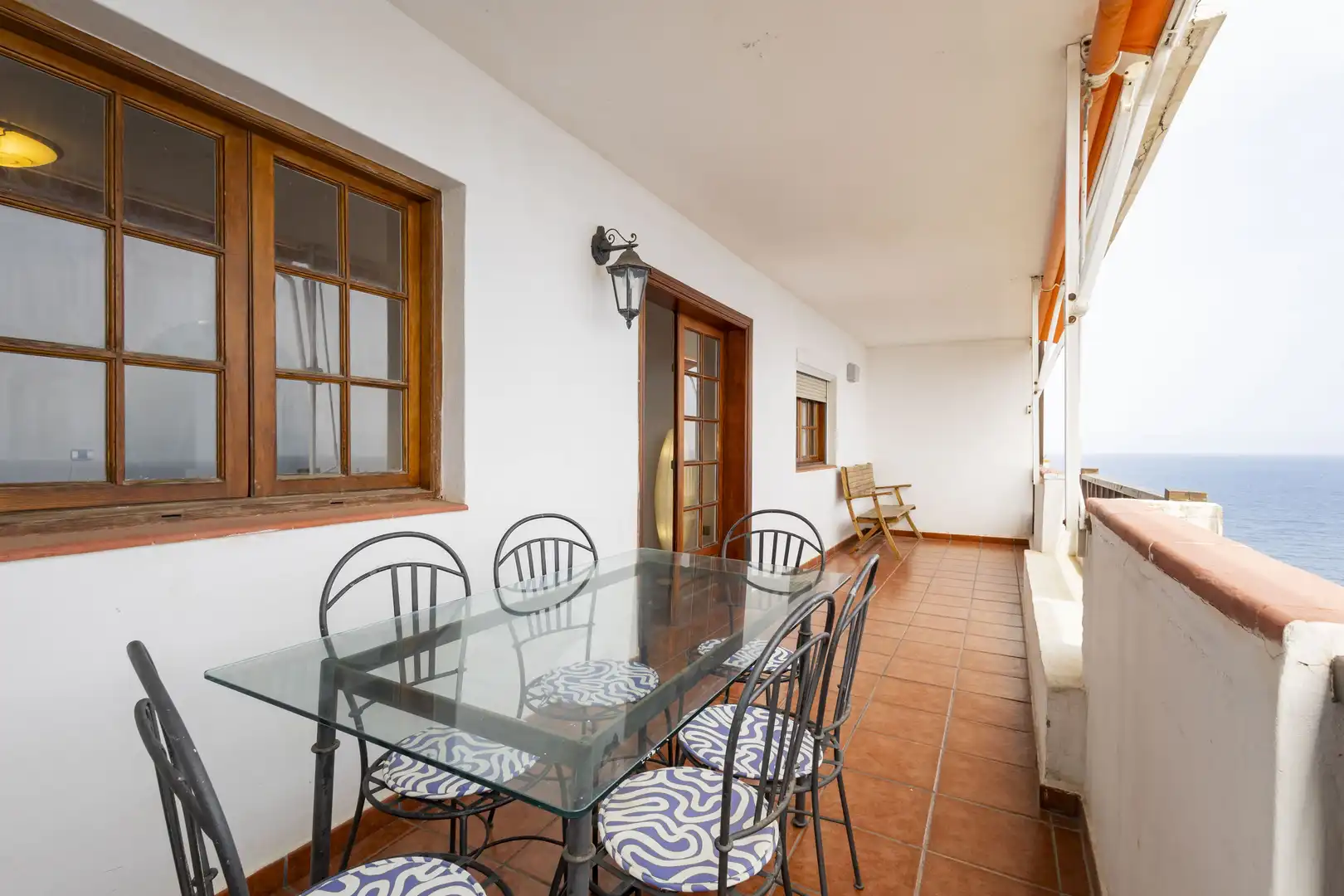 Terrace of Flat for sale in El Rosario  with Terrace, Storage room and Swimming Pool
