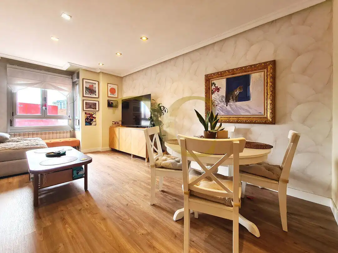 Wohnzimmer von Maisonette zum Verkauf in Gijón  mit Heizung, Terrasse und Abstellraum