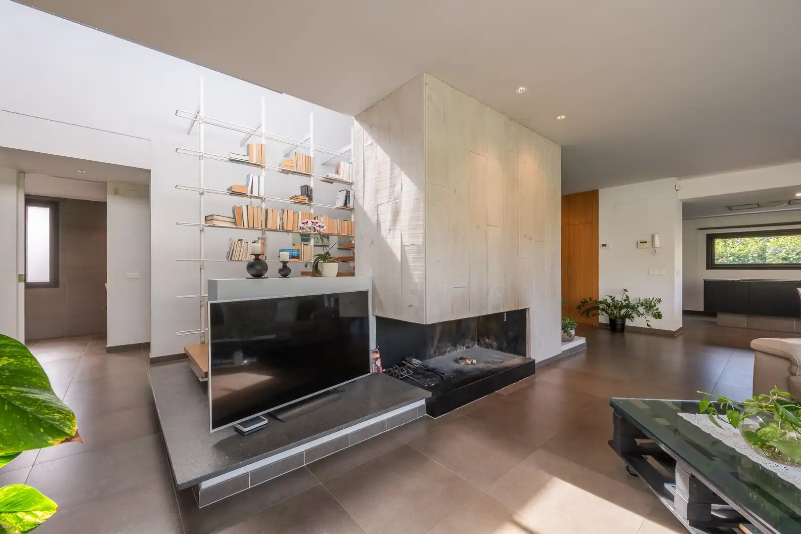 Sala de estar de Casa o chalet en venta en Cornellà del Terri