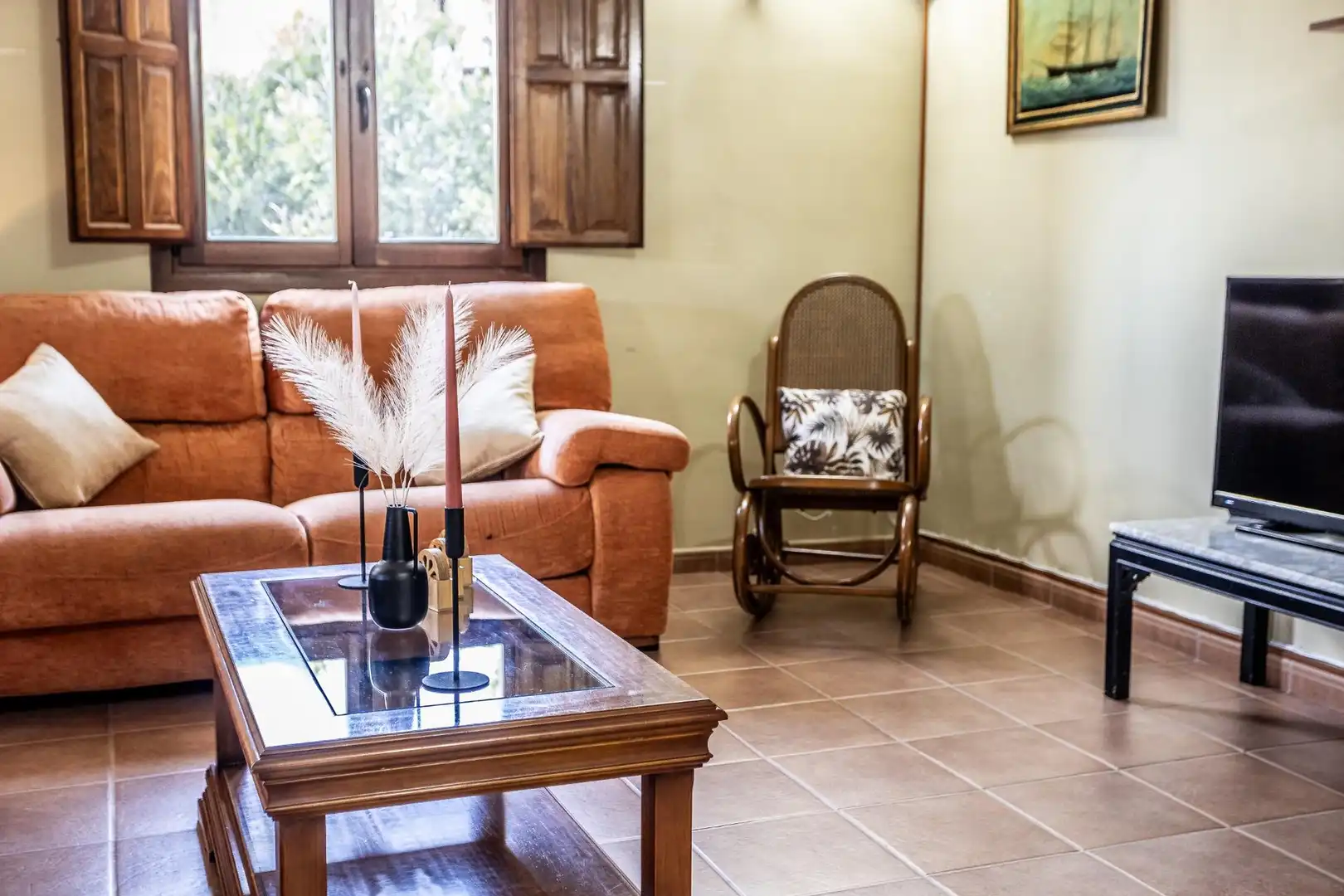 Sala d'estar de Casa o xalet en venda en Pedralba amb Aire condicionat, Calefacció i Jardí privat