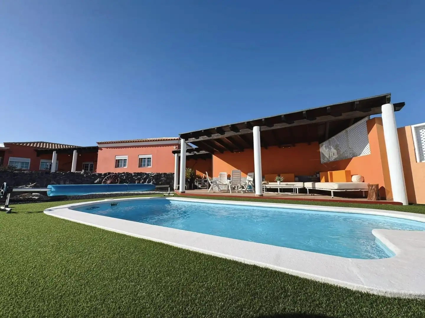 Piscina de Casa o xalet en venda en Tuineje amb Aire condicionat, Terrassa i Piscina