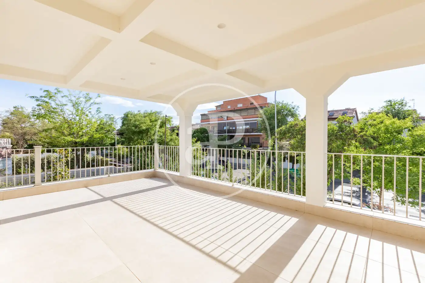 Terrace of Houses for rent in Madrid  with Air Conditioner, Heating and Private garden