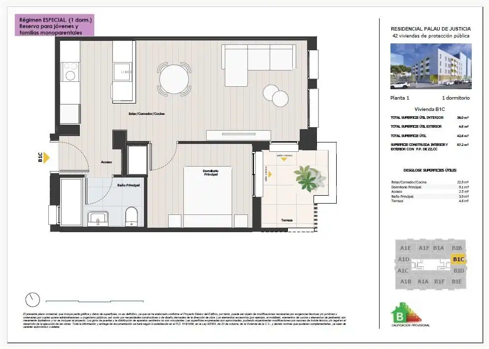 Wohnung mit Aufzug zum Verkauf in Calle Projecte C 1, imagen 9