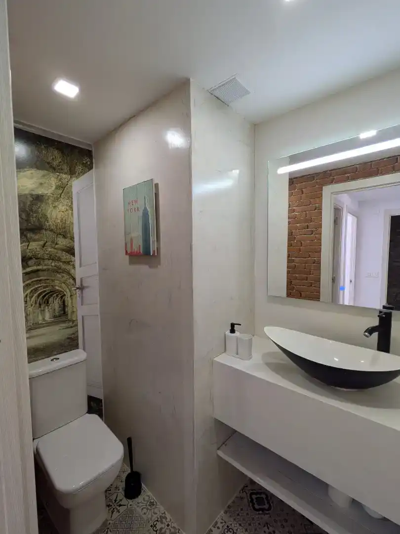 Badezimmer von Wohnung zur Miete in Gozón