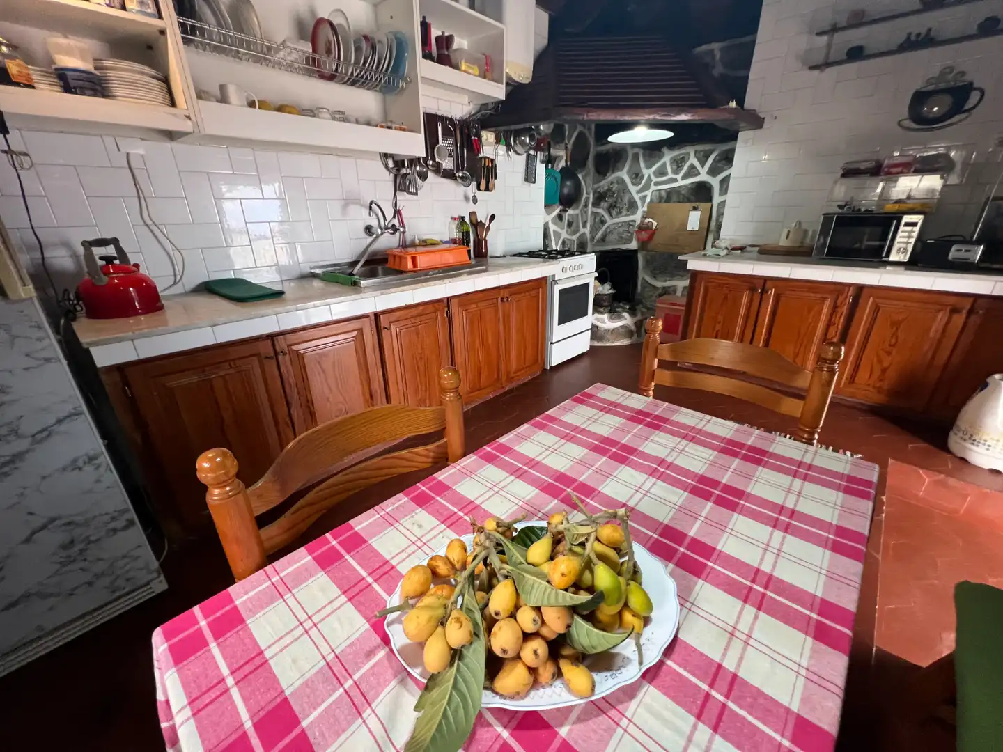 Cuina de Finca rústica en venda en Villa de Mazo amb Jardí privat, Traster i Moblat