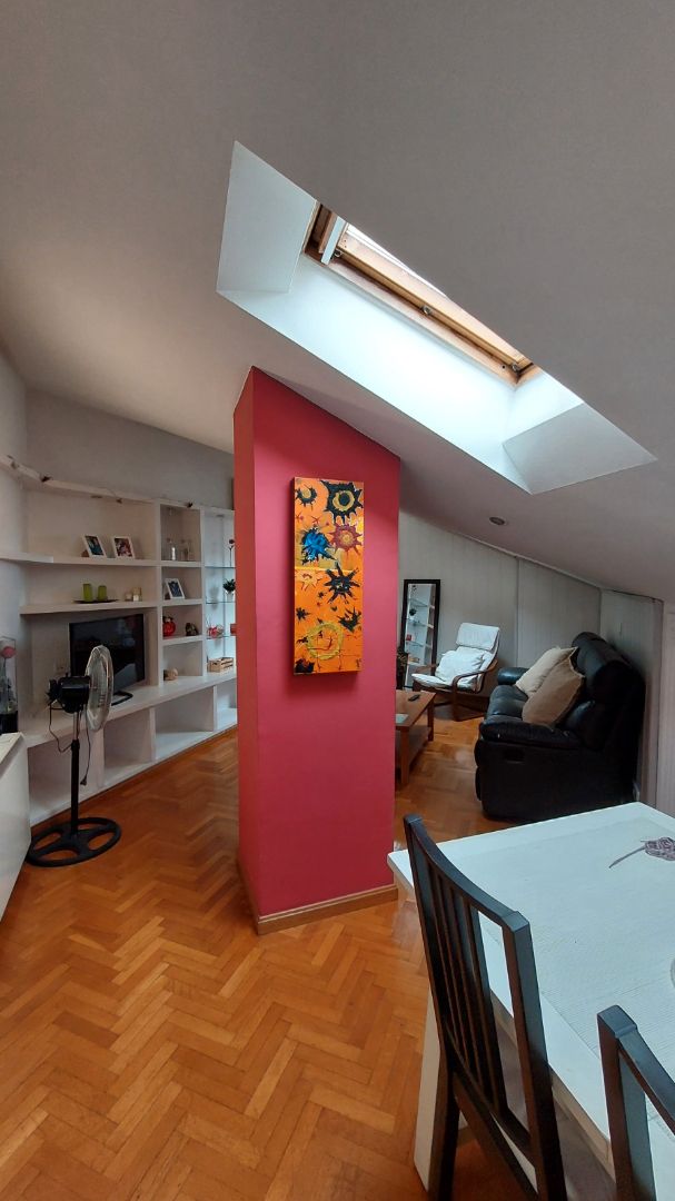 Living room of Flat to rent in  Zaragoza Capital  with Heating, Oven and Washing machine