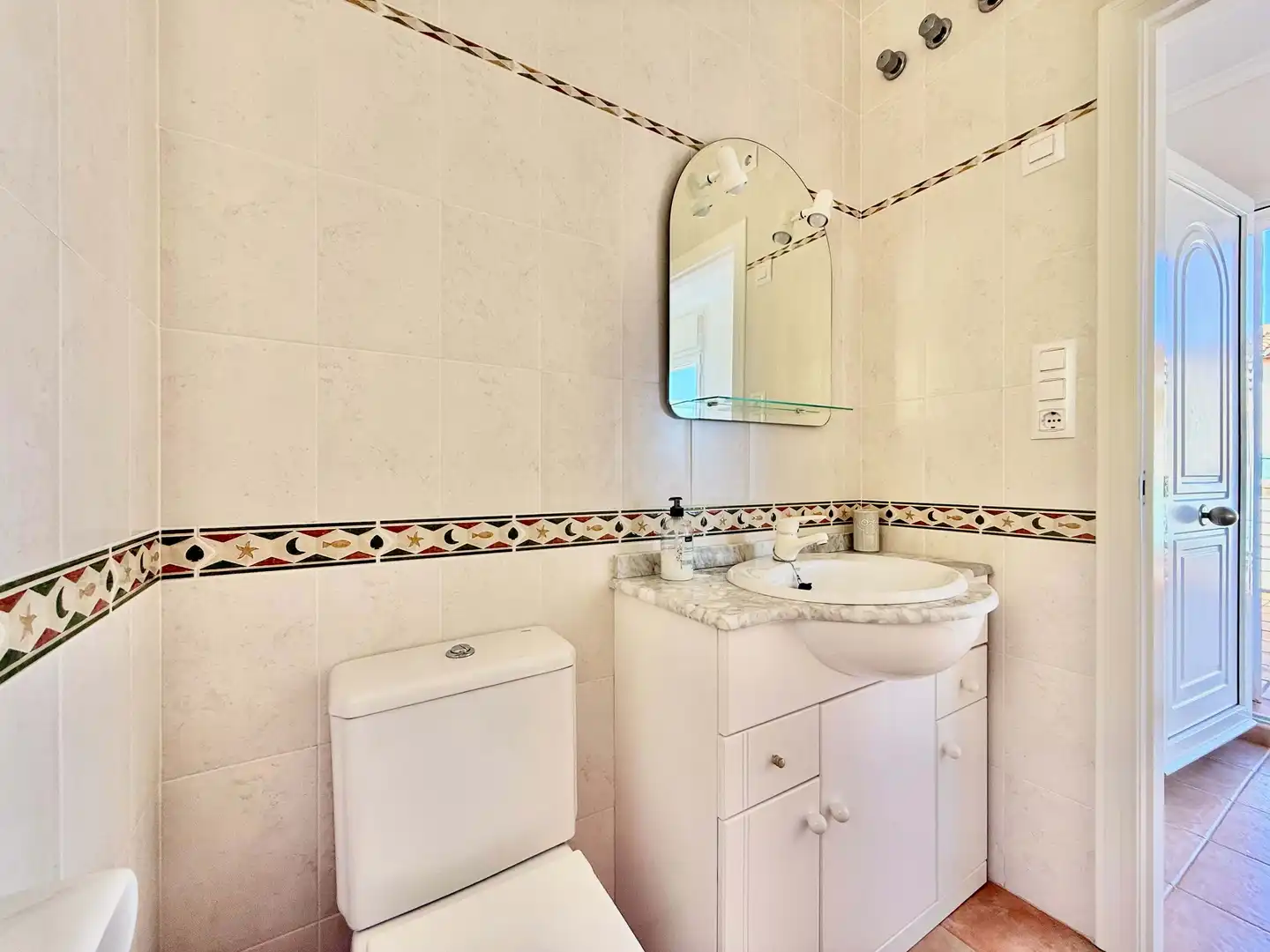Baño de Casa o chalet en venta en Dénia con Aire acondicionado, Terraza y Piscina