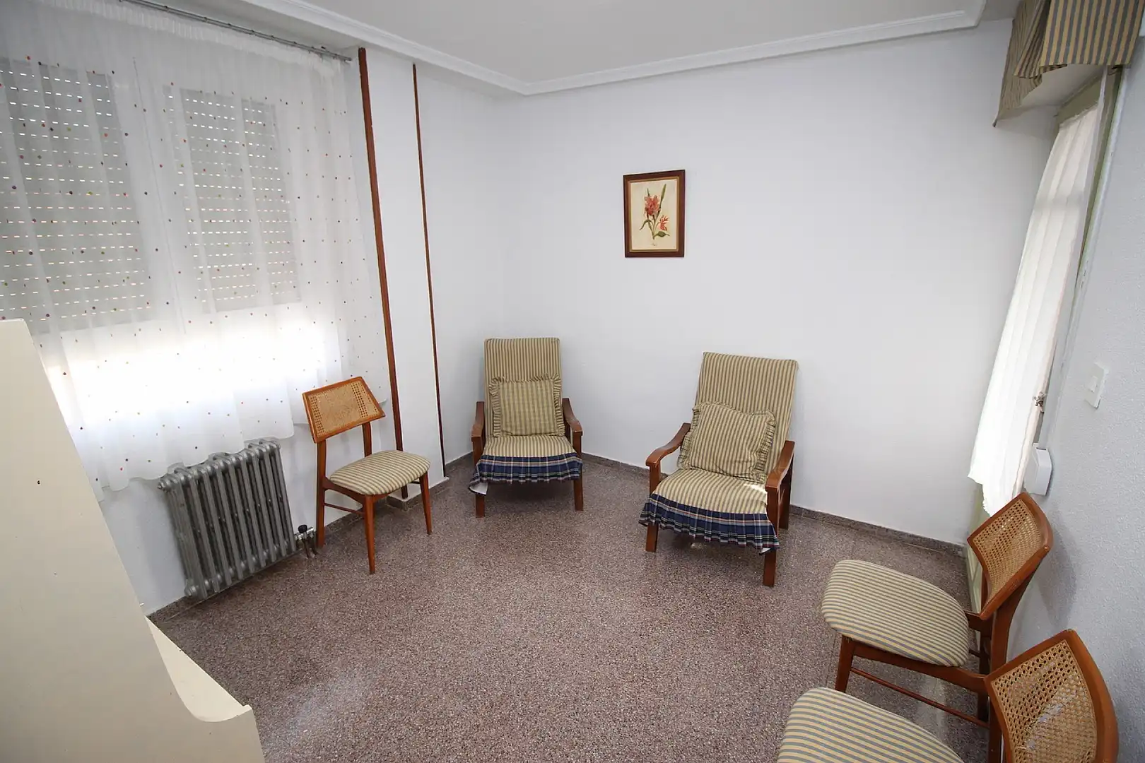 Wohnzimmer von Maisonette zum Verkauf in Monóvar  / Monòver mit Klimaanlage, Heizung und Terrasse