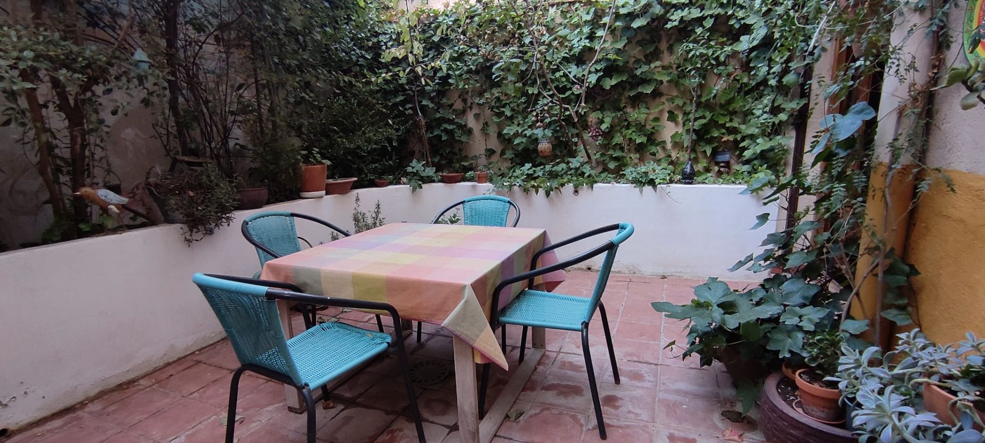 Terrace of Single-family semi-detached for sale in Chinchilla de Monte-Aragón  with Heating, Terrace and Furnished