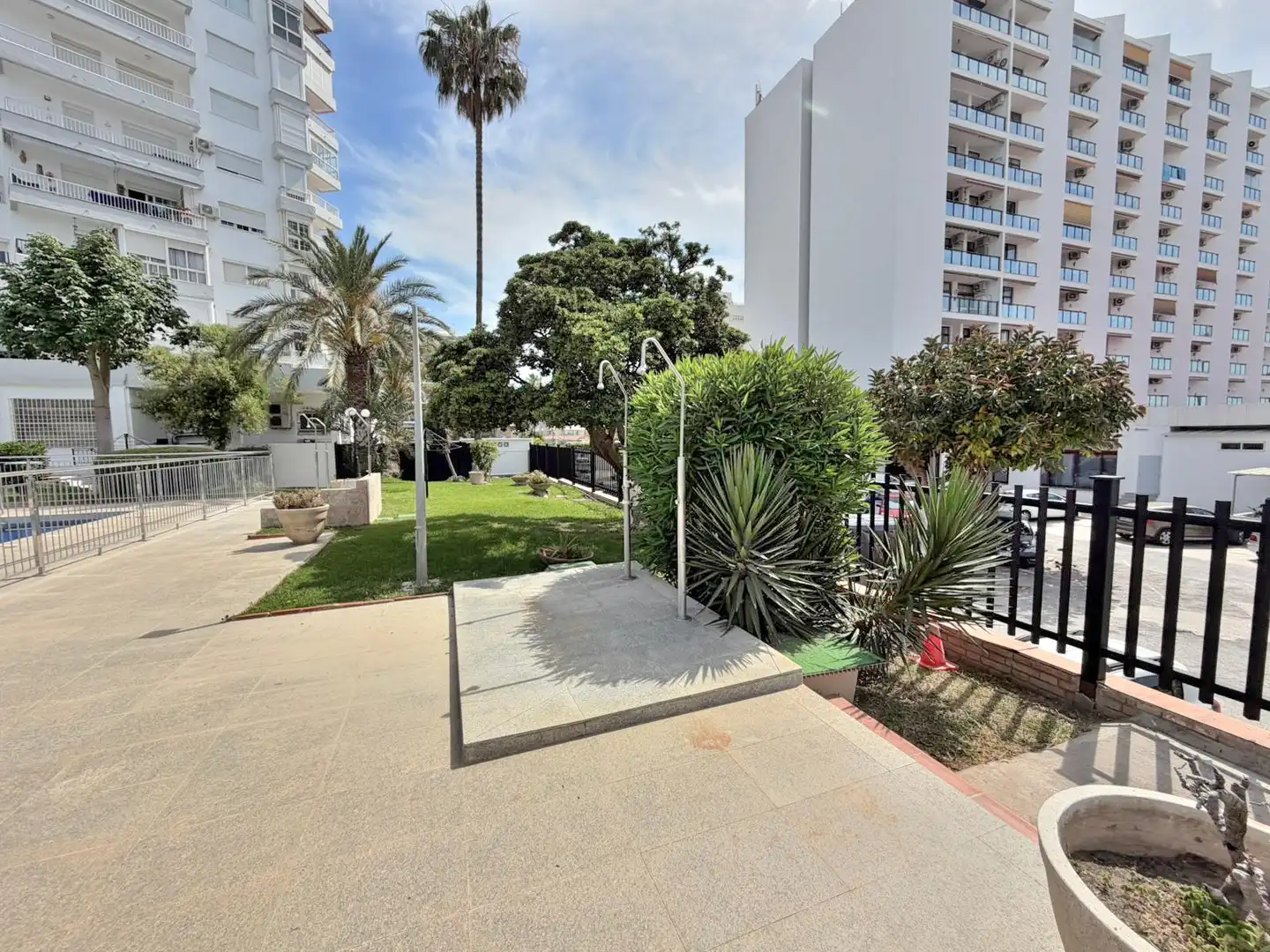 Parking of Apartments for sale in Benalmádena  with Air Conditioner, Terrace and Swimming Pool