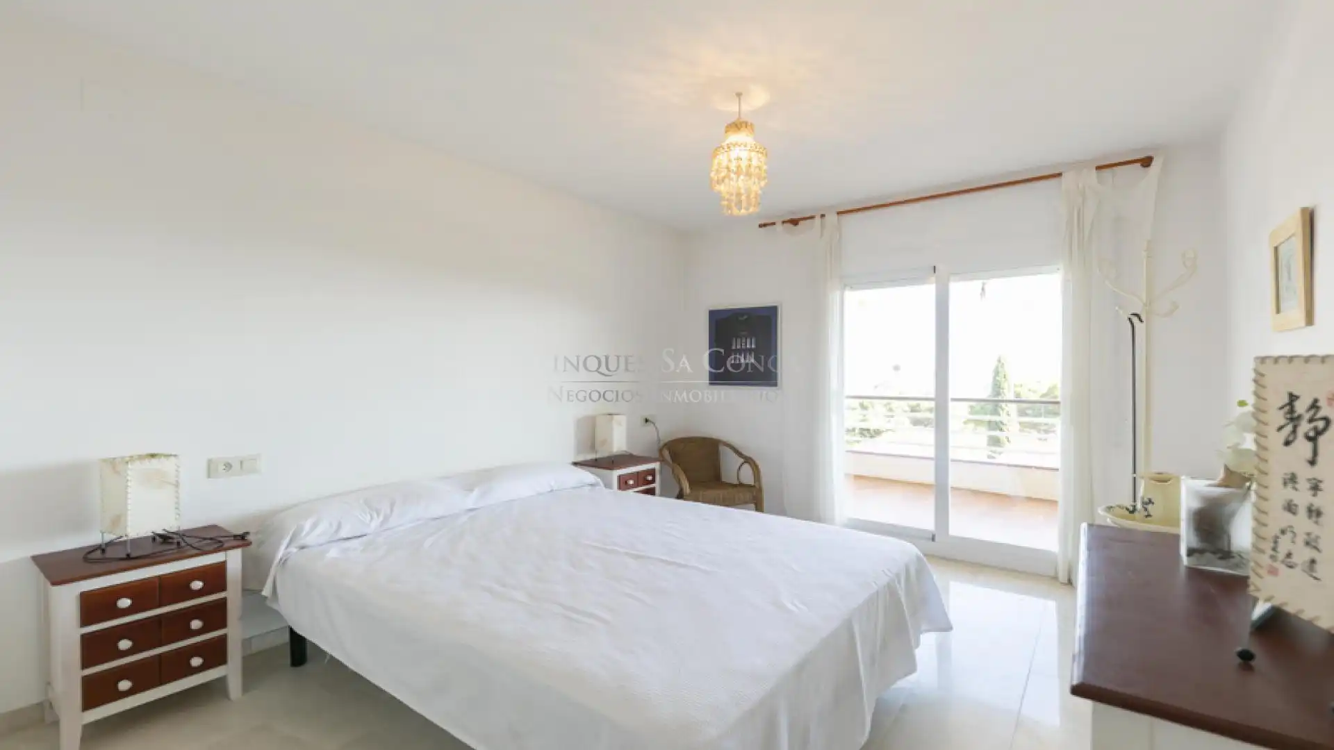 Schlafzimmer von Wohnungen zum Verkauf in Sant Feliu de Guíxols mit Heizung, Terrasse und Möbliert