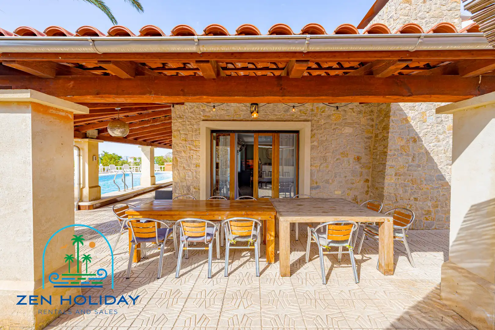 Terraza de Casa o chalet en venta en Villajoyosa / La Vila Joiosa con Aire acondicionado, Calefacción y Jardín privado