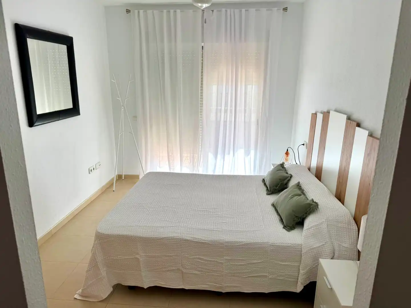 Bedroom of Flat for rent in El Ejido  with Air Conditioner, Heating and Private garden