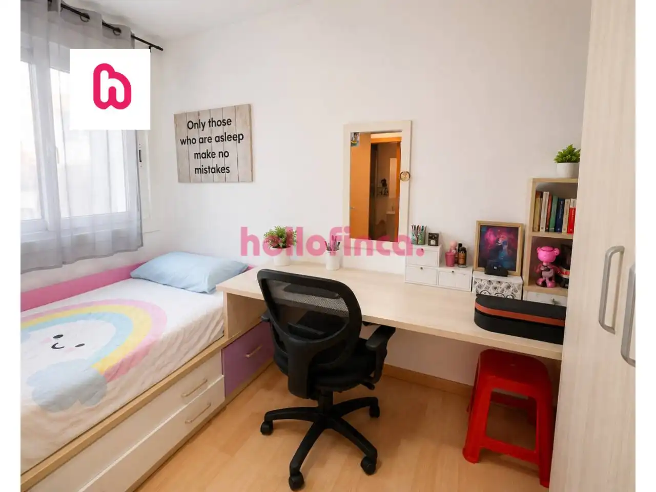 Bedroom of Flat for sale in Ripollet  with Heating, Parquet flooring and Storage room