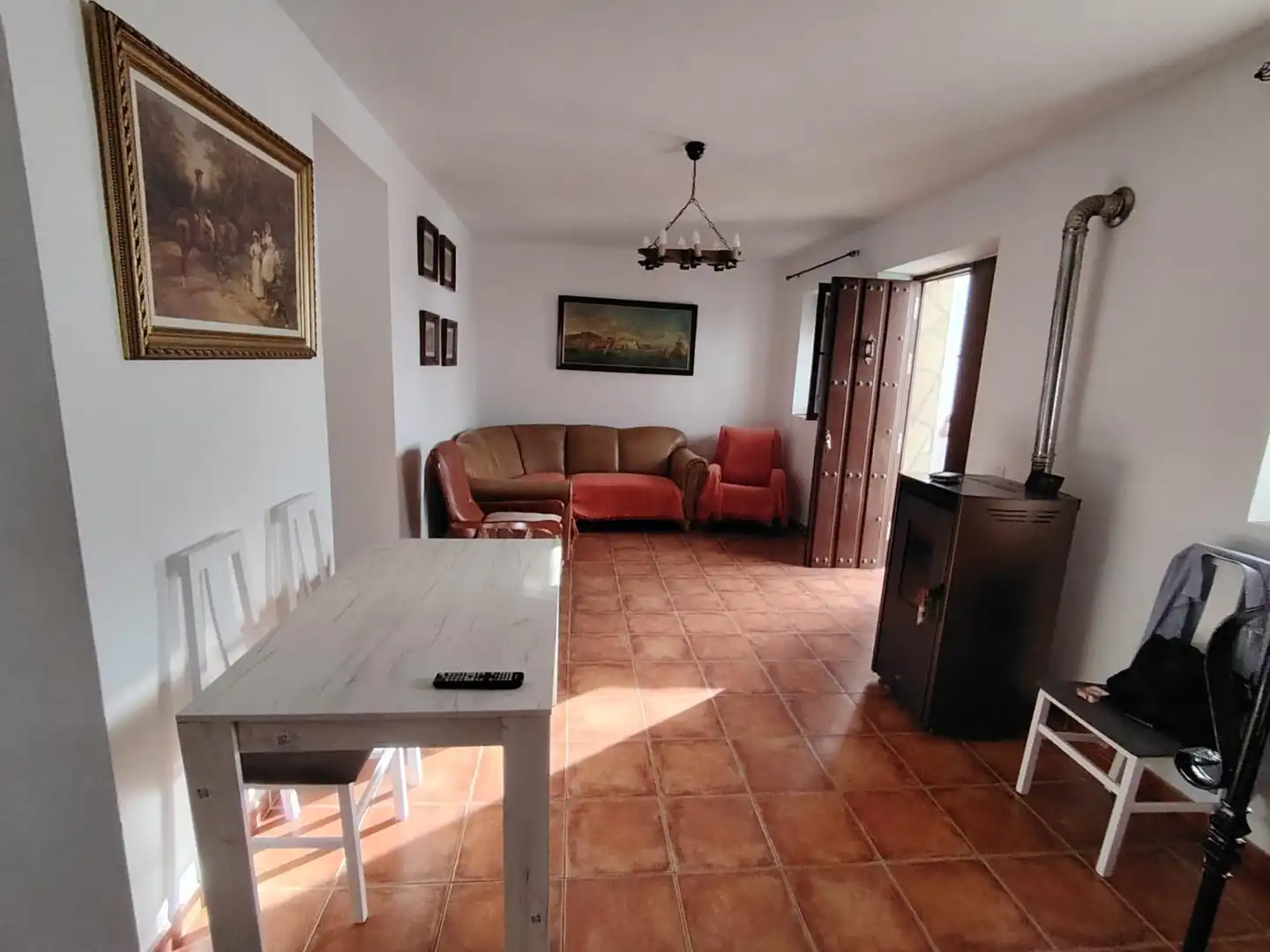 Sala d'estar de Casa adosada de lloguer en Bobadilla - Bobadilla Estación - La Joya