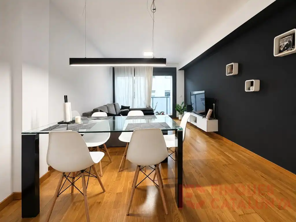 Sala de estar de Piso en venta en Girona con Aire acondicionado y Calefacción