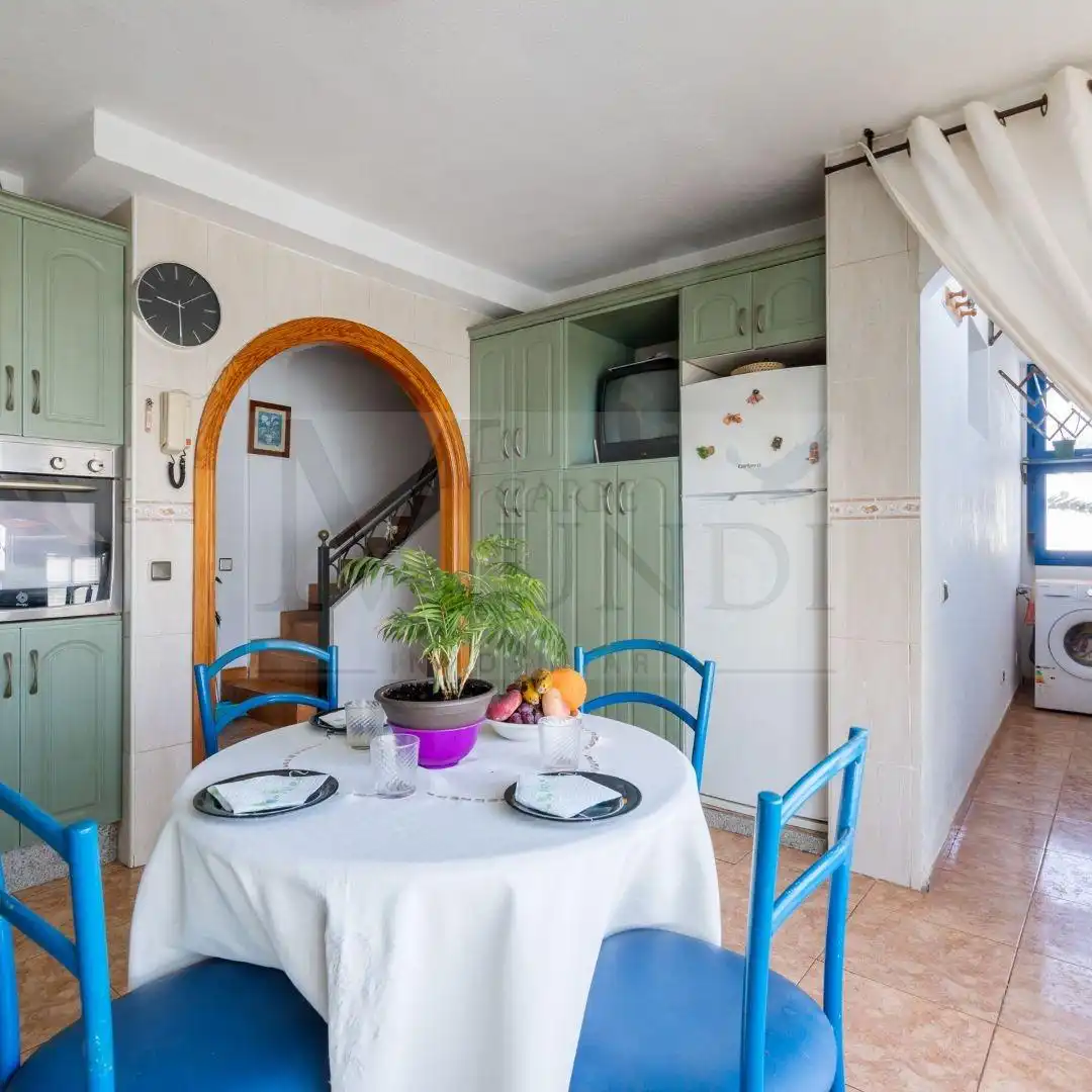Küche von Maisonette zum Verkauf in La Oliva mit Heizung, Terrasse und Abstellraum