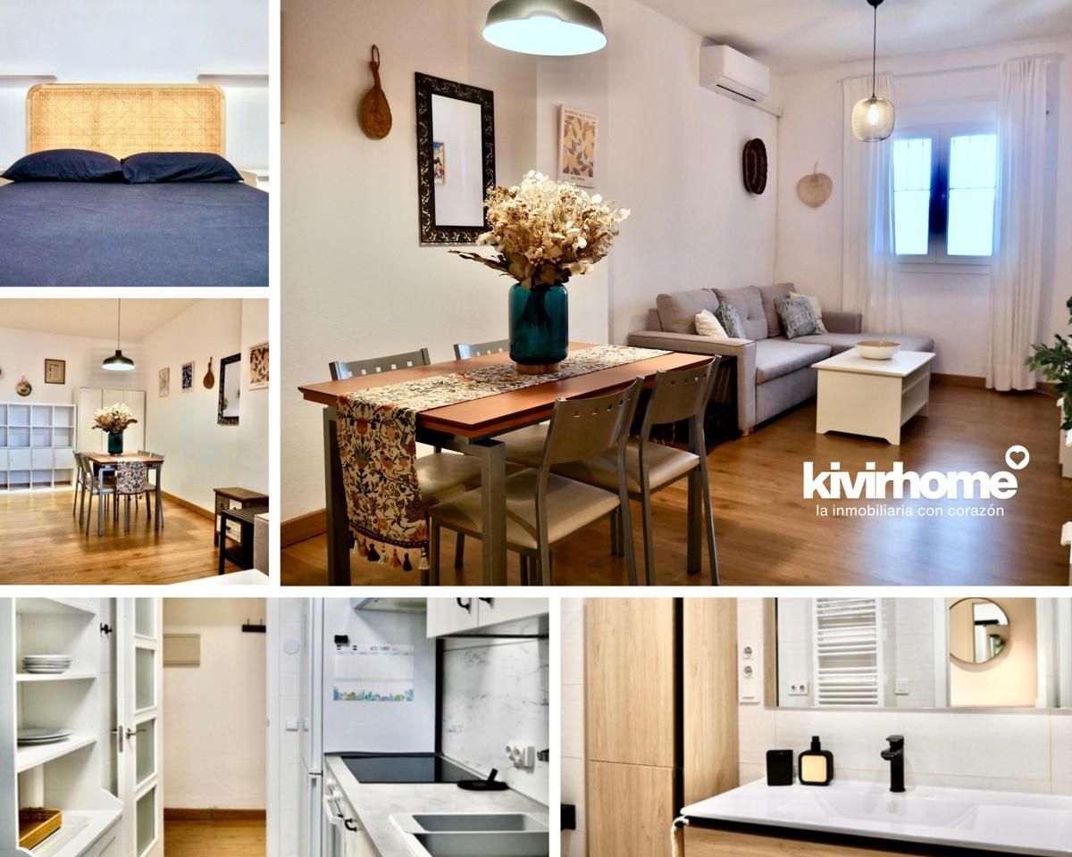 Vista exterior de Apartament de lloguer en  Sevilla Capital amb Aire condicionat, Parquet i Moblat