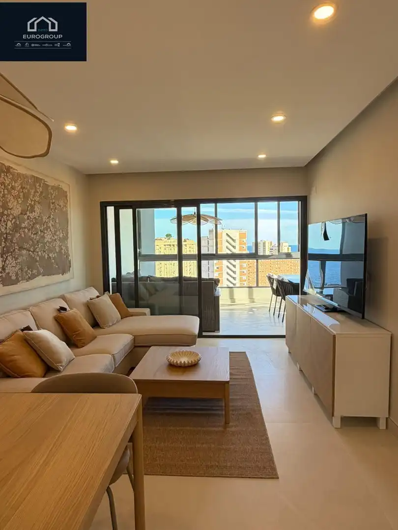 Sala d'estar de Apartament de lloguer en Benidorm