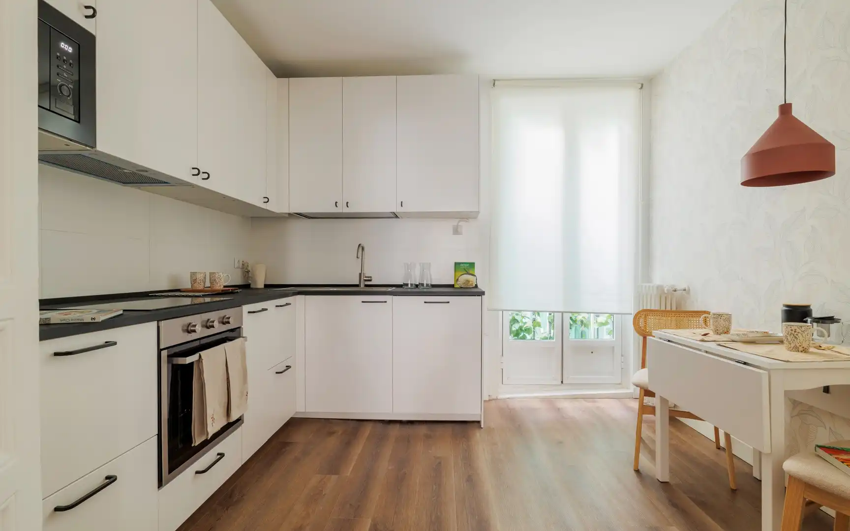 Cocina de Piso de alquiler en Madrid con Aire acondicionado, Calefacción y Amueblado