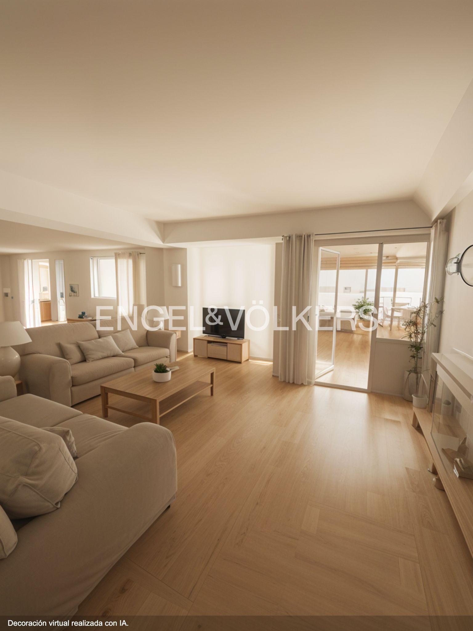 Sala d'estar de Apartament en venda en  Madrid Capital amb Aire condicionat, Calefacció i Parquet