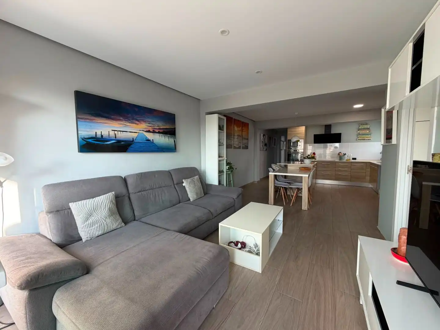 Sala de estar de Piso en venta en Gandia con Terraza y Amueblado