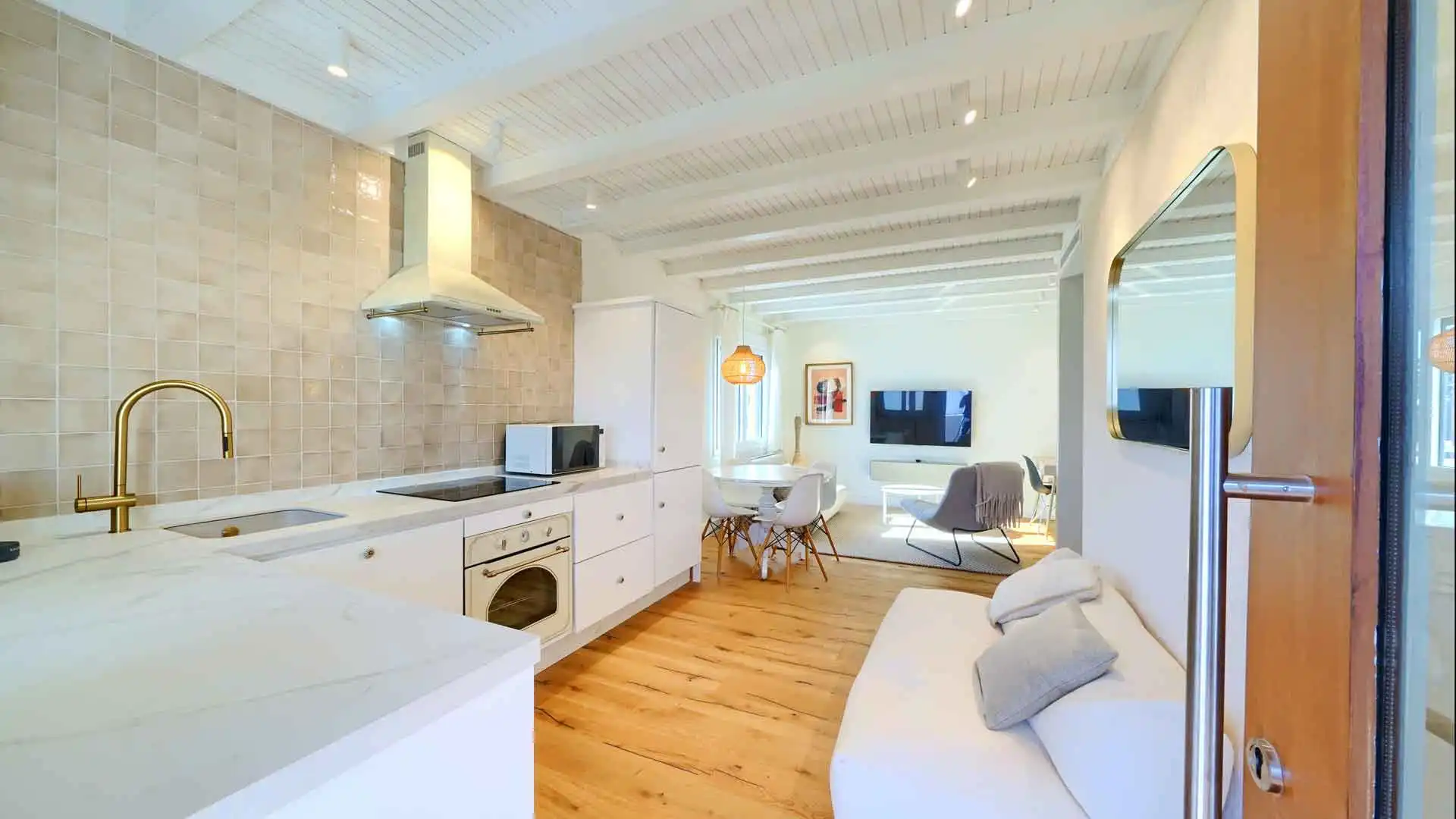 Cocina de Casa adosada en venta en Marbella con Aire acondicionado, Jardín privado y Terraza