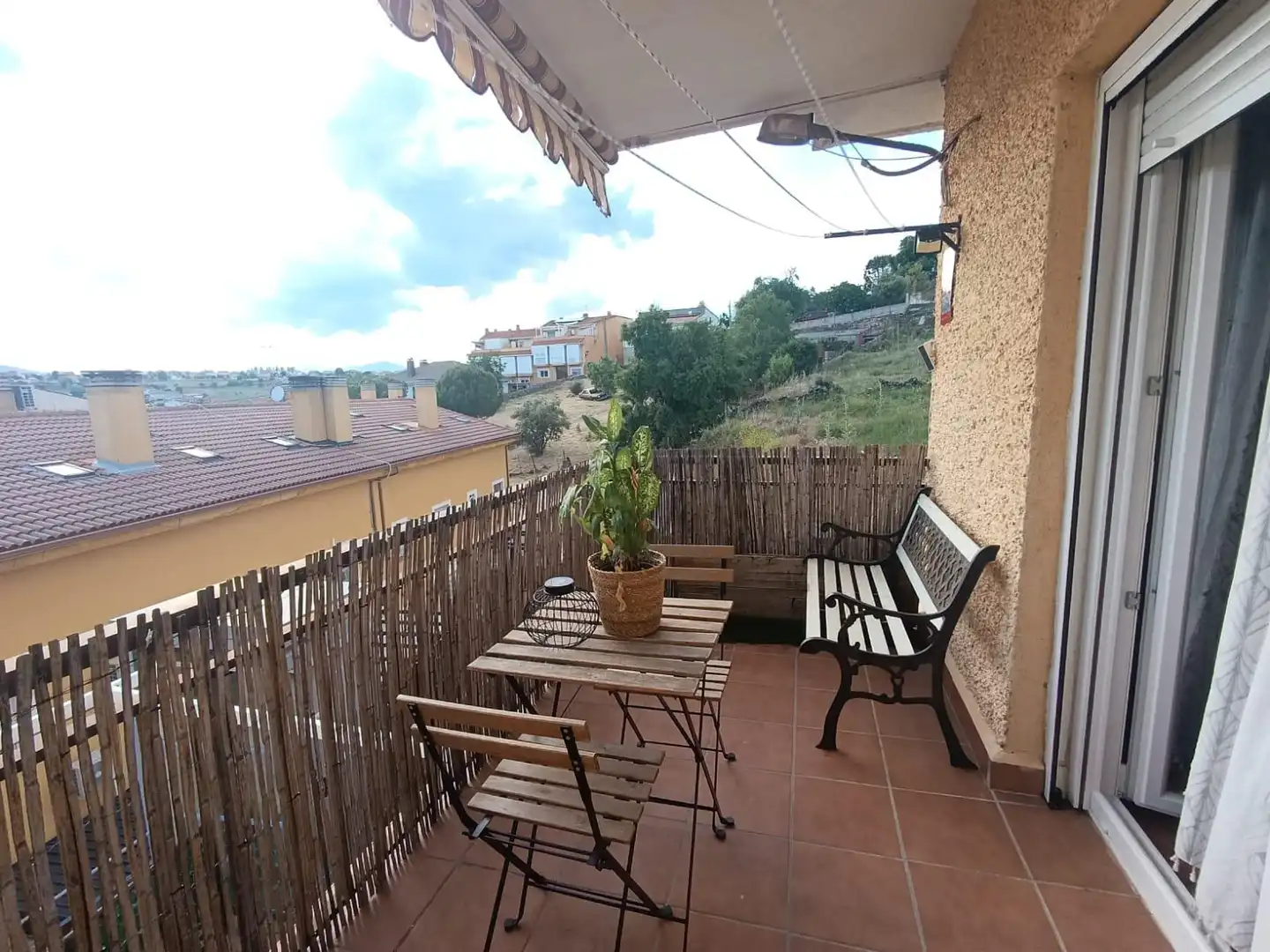 Terraza de Casa o chalet en venta en El Molar (Madrid) con Aire acondicionado, Calefacción y Jardín privado