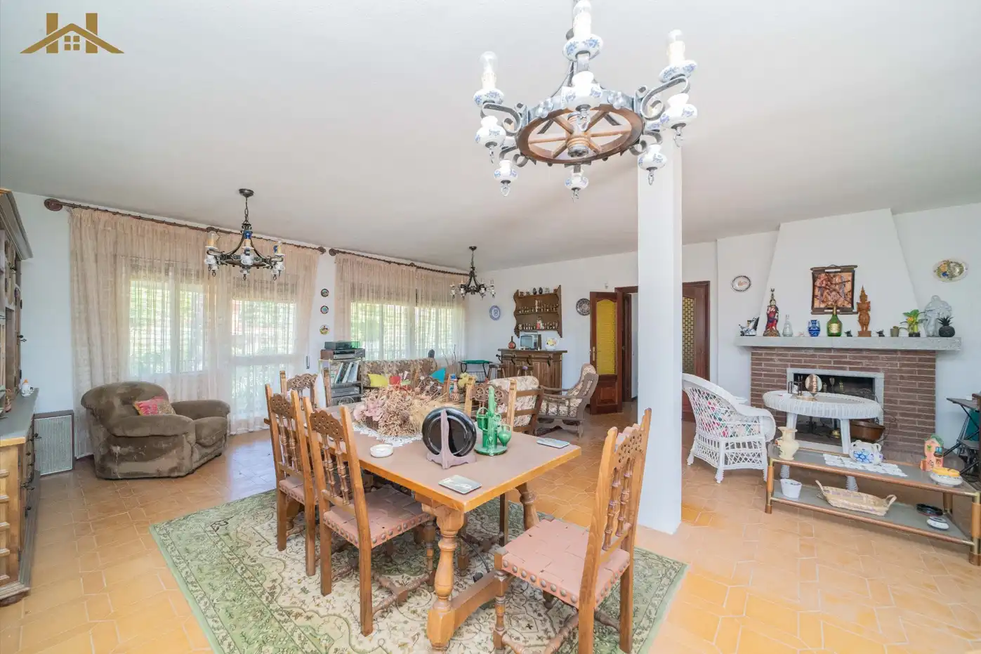 Comedor de Casa o chalet en venta en Valdemorillo con Calefacción, Jardín privado y Terraza