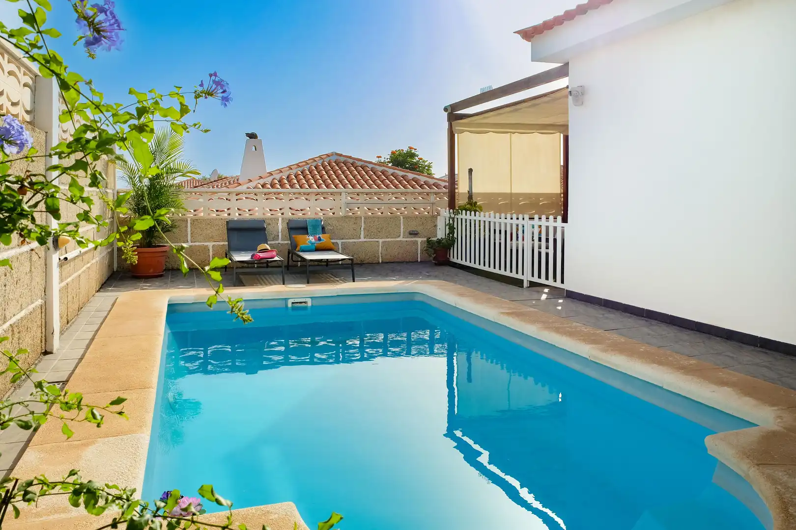 Swimming pool of Houses for sale in Adeje  with Furnished