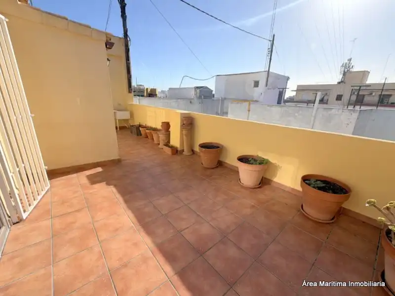 Terrasse von Dachboden zur Miete in Valencia mit Klimaanlage, Heizung und Terrasse