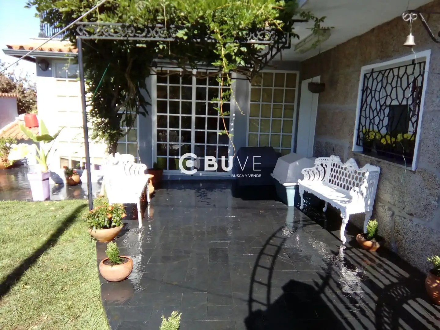 Terraza de Casa o chalet en venta en Vilagarcía de Arousa con Calefacción, Jardín privado y Terraza
