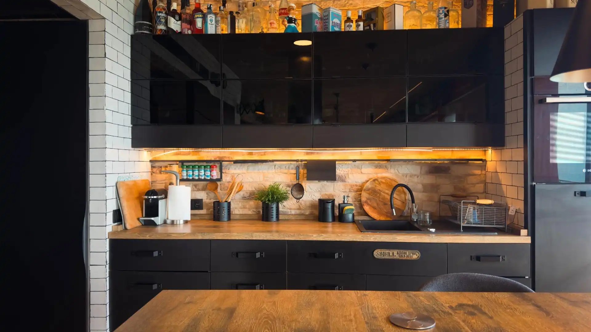 Cocina de Casa o chalet en venta en Villajoyosa / La Vila Joiosa con Aire acondicionado, Jardín privado y Terraza