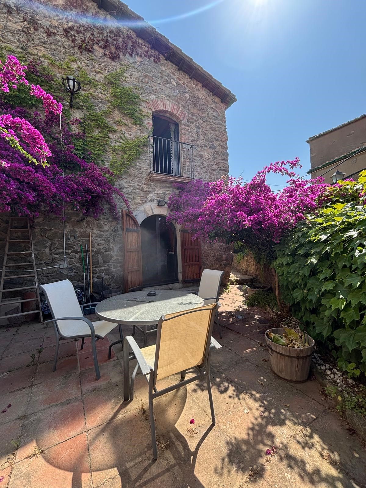 Terrassa de Casa o xalet de lloguer en Palau-saverdera amb Terrassa, Traster i Moblat