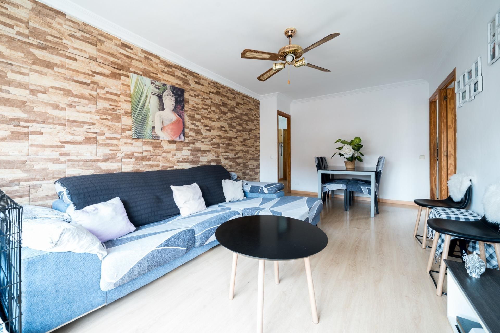 Sala d'estar de Pis en venda en  Palma de Mallorca amb Aire condicionat, Traster i Balcó