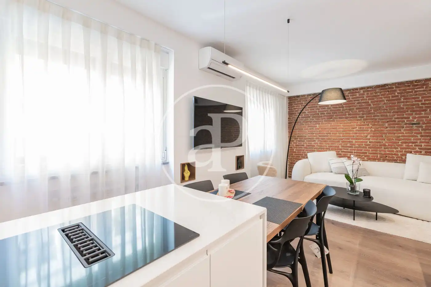 Sala de estar de Piso en venta en Madrid con Aire acondicionado, Calefacción y Amueblado