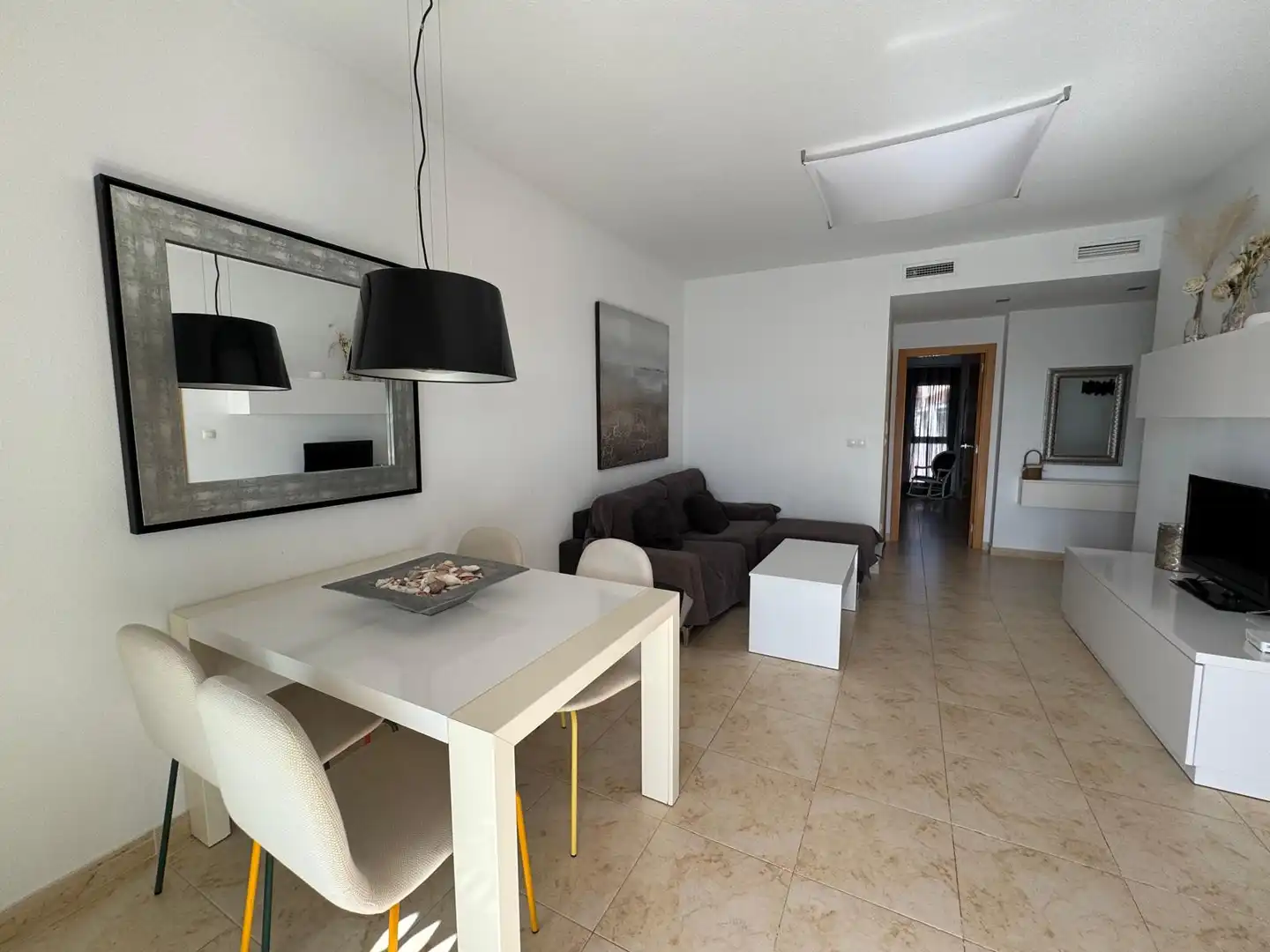 Living room of Apartments for rent in El Campello  with Air Conditioner, Heating and Terrace