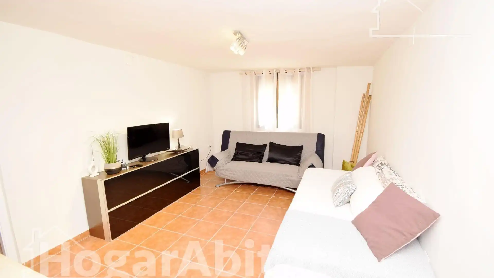 Sala de estar de Casa o chalet en venta en Borriol con Aire acondicionado, Jardín privado y Terraza