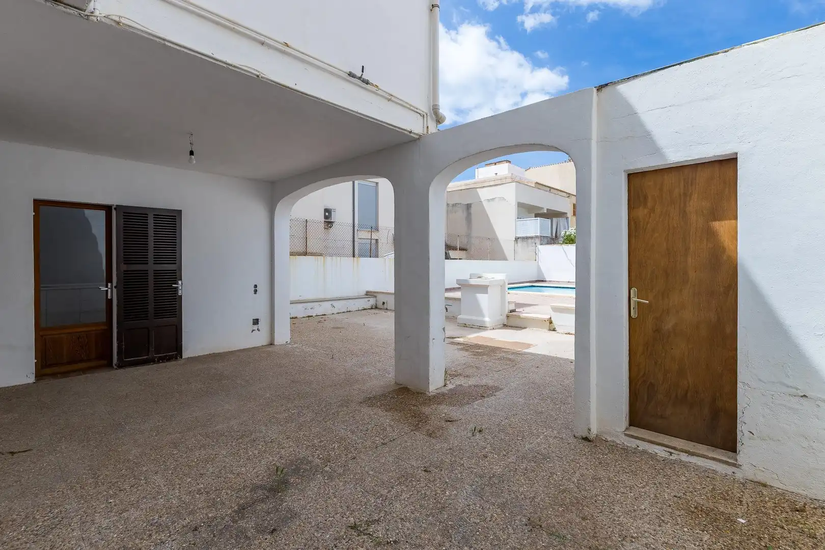 Terraza de Casa o chalet en venta en Ses Salines con Terraza y Piscina