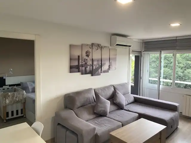 Sala d'estar de Pis en venda en Montcada i Reixac amb Aire condicionat, Calefacció i Parquet