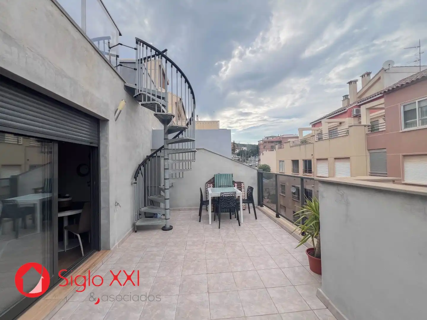 Terraza de Ático en venta en L'Alcora con Aire acondicionado, Calefacción y Terraza