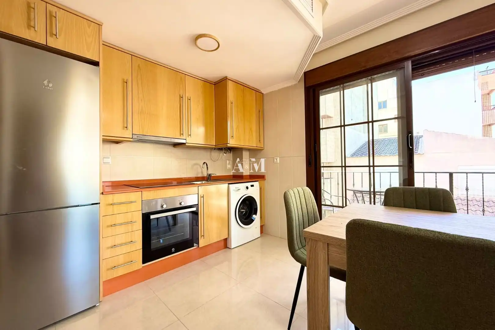 Kitchen of Flat for rent in Almoradí  with Air Conditioner, Heating and Terrace