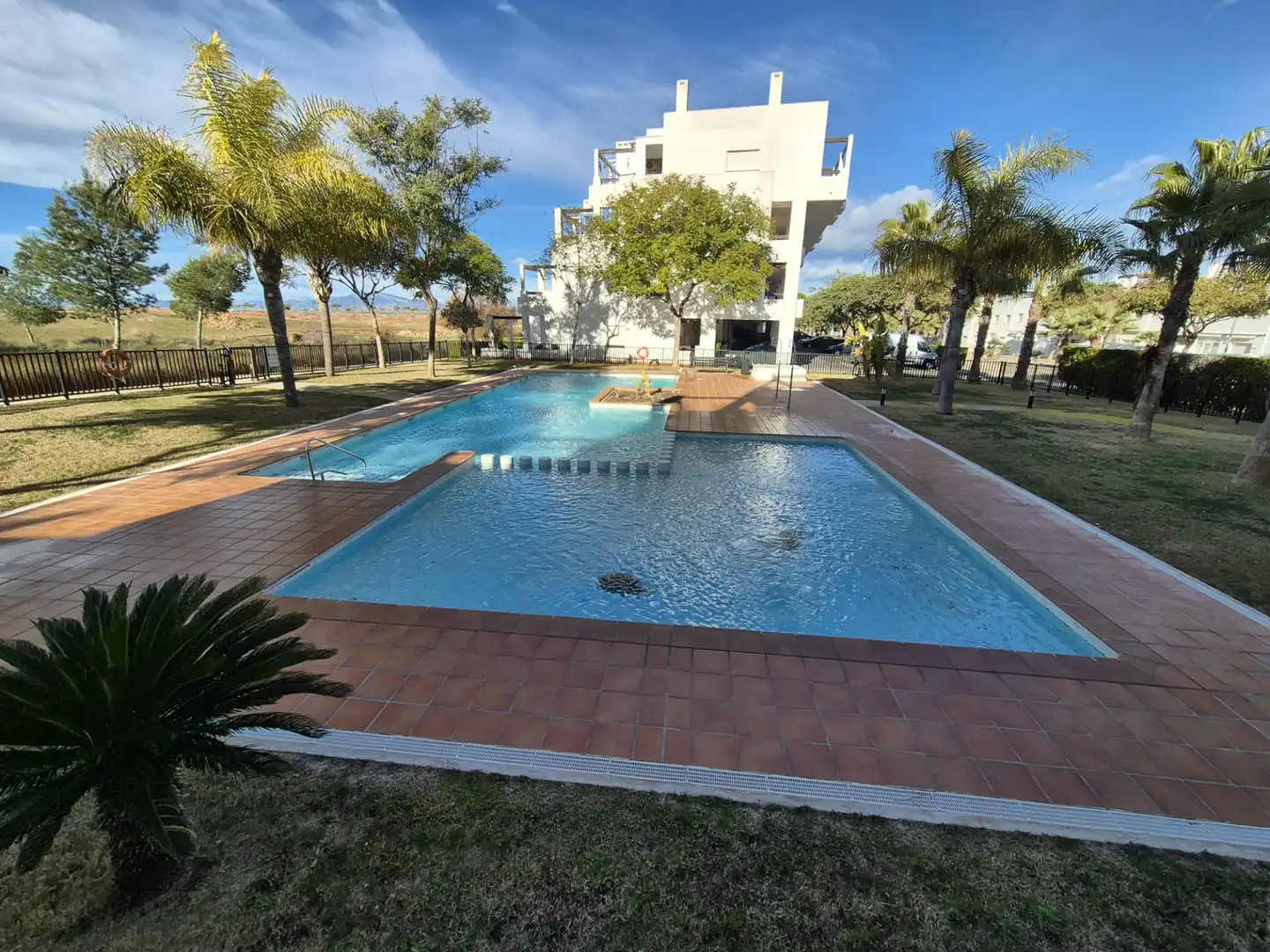 Piscina de Apartamento en venta en Alhama de Murcia con Aire acondicionado, Amueblado y Piscina comunitaria